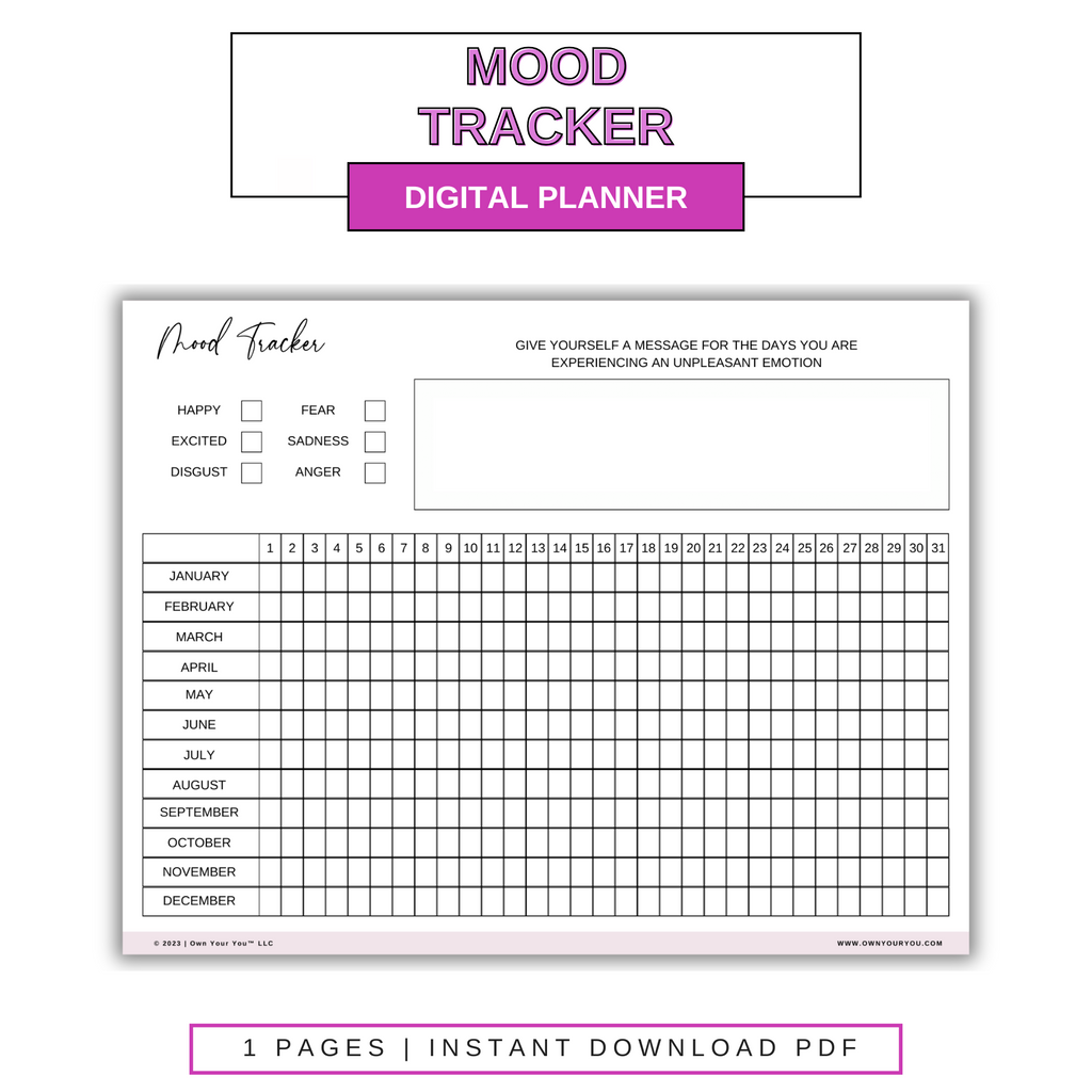 Digital Mood Tracker