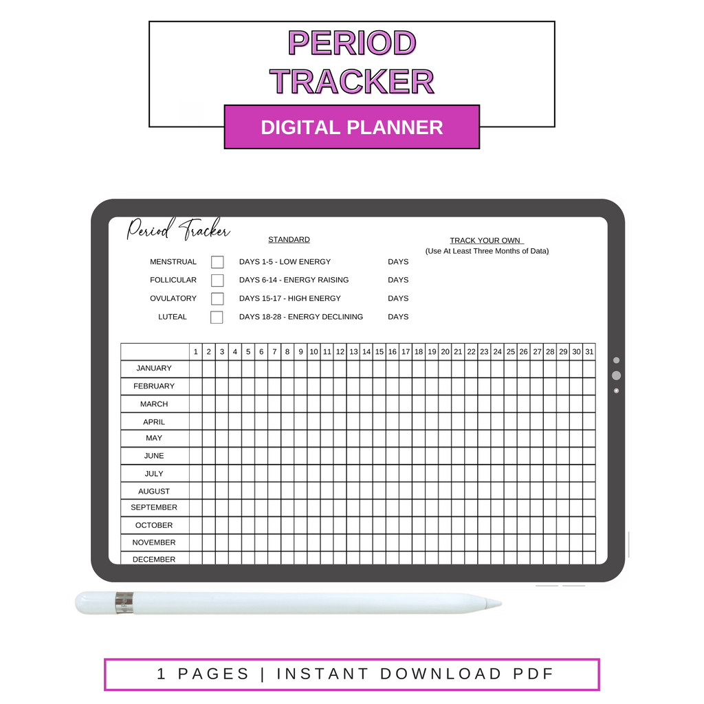 Digital Period Tracker