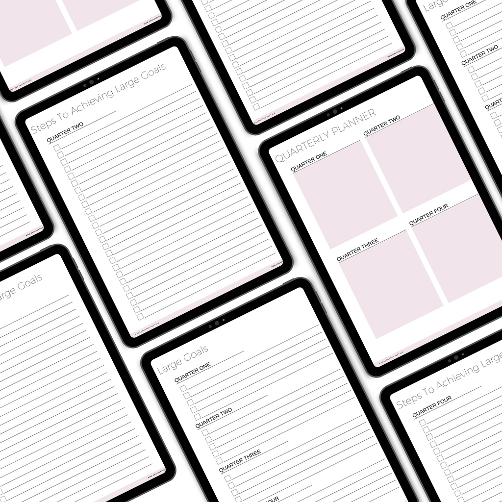 Digital Quarterly Planner