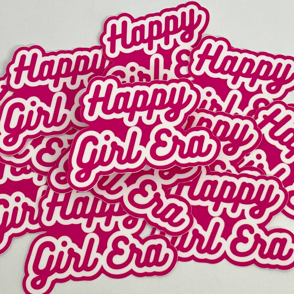 Happy Girl Era Sticker