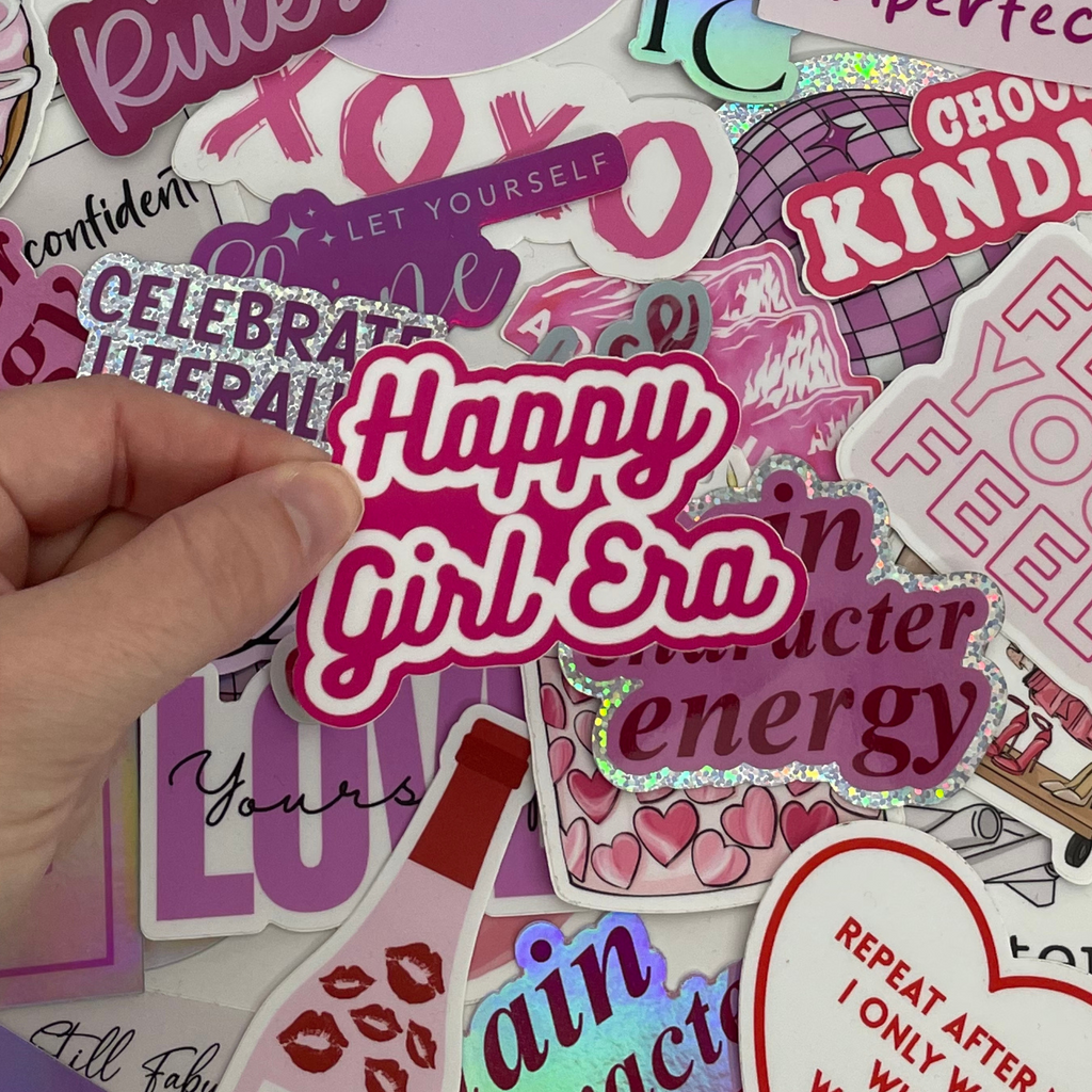 Happy Girl Era Sticker