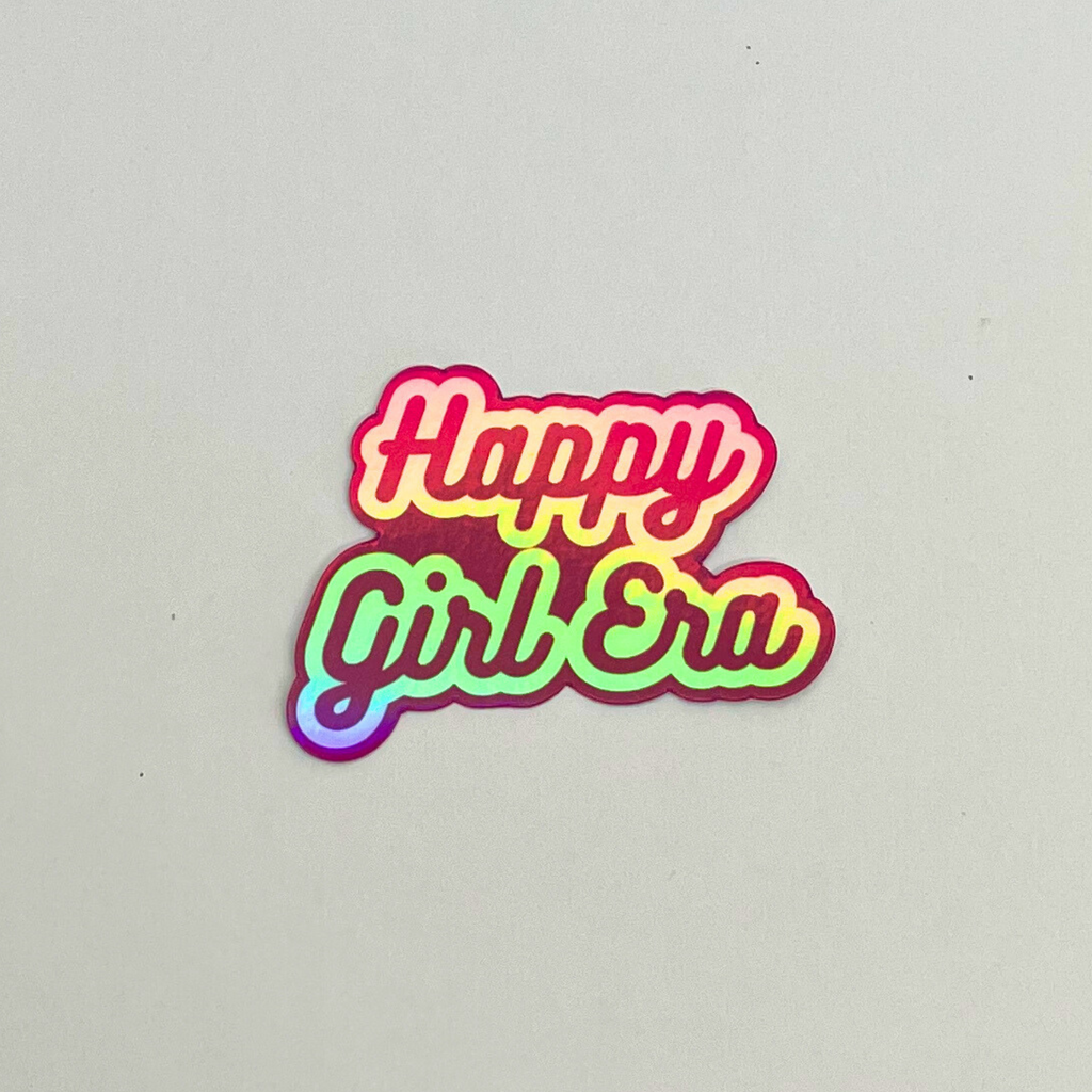 Happy Girl Era Sticker