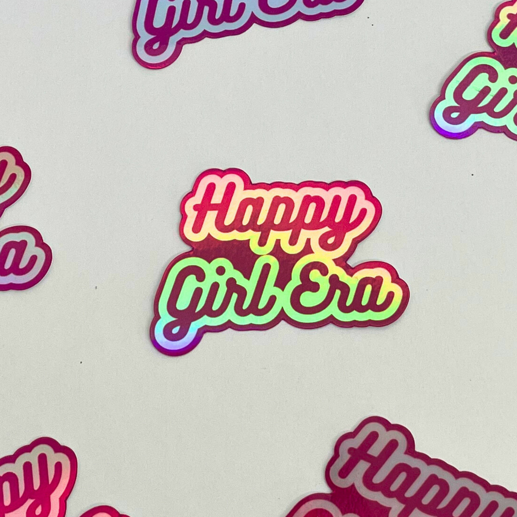 Happy Girl Era Sticker