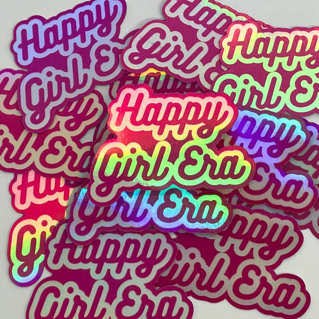 Happy Girl Era Sticker