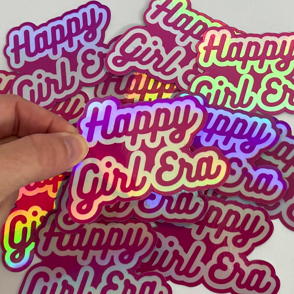 Happy Girl Era Sticker