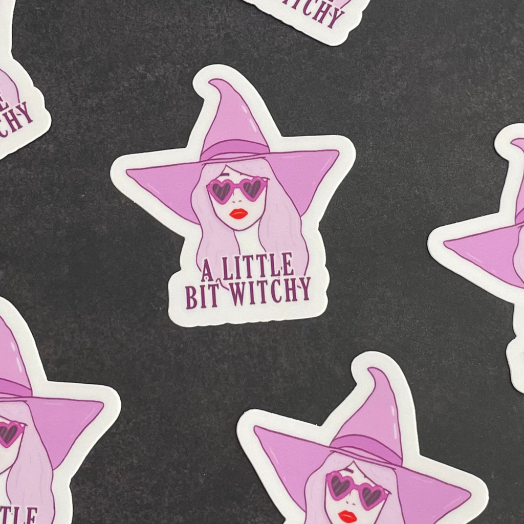 A Little Bit Witchy Sticker