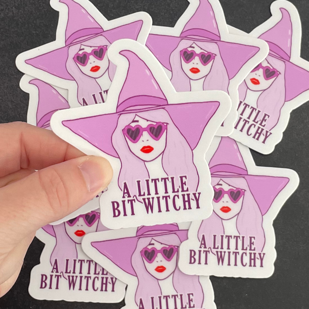 A Little Bit Witchy Sticker