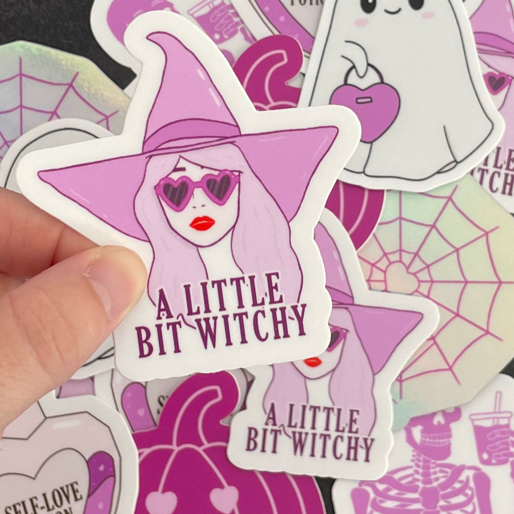 A Little Bit Witchy Sticker