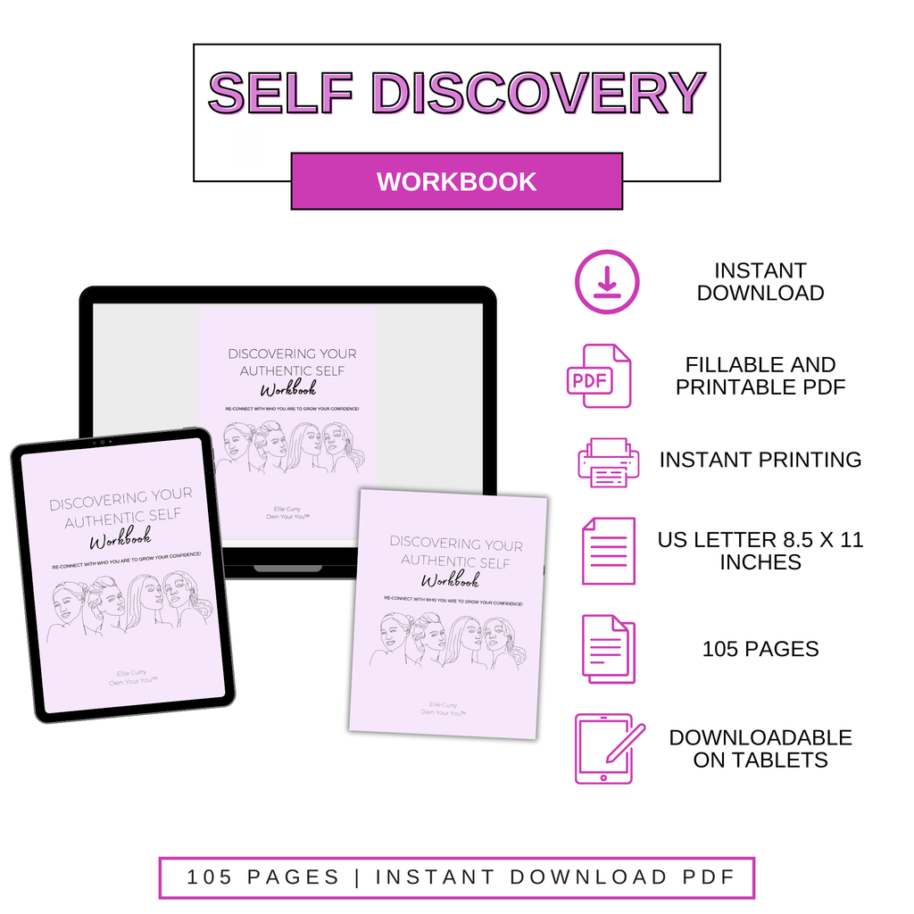 Digital Re-Discover Your Authentic Self Workbook