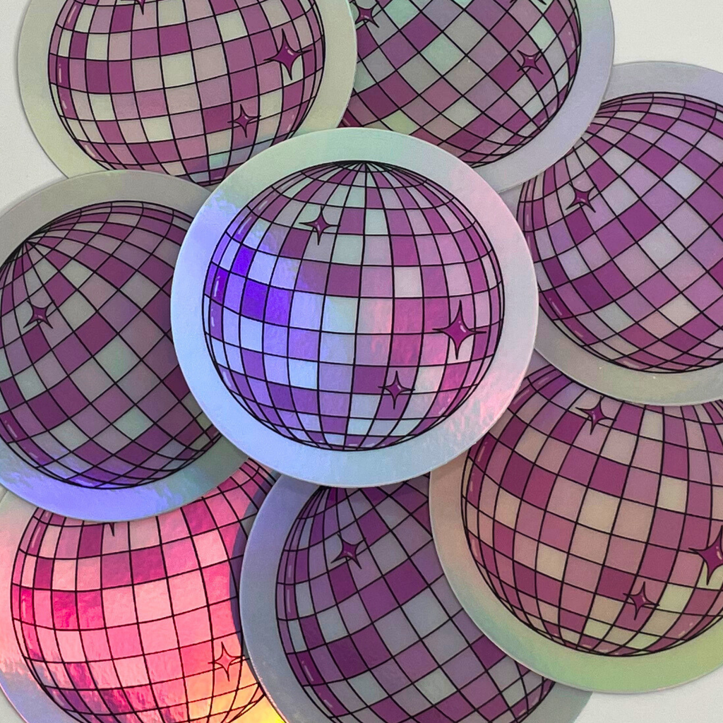 Disco Ball Sticker