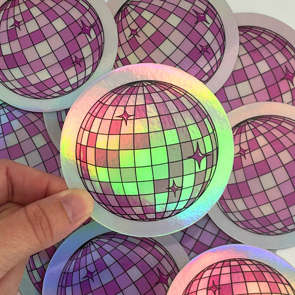 Disco Ball Sticker