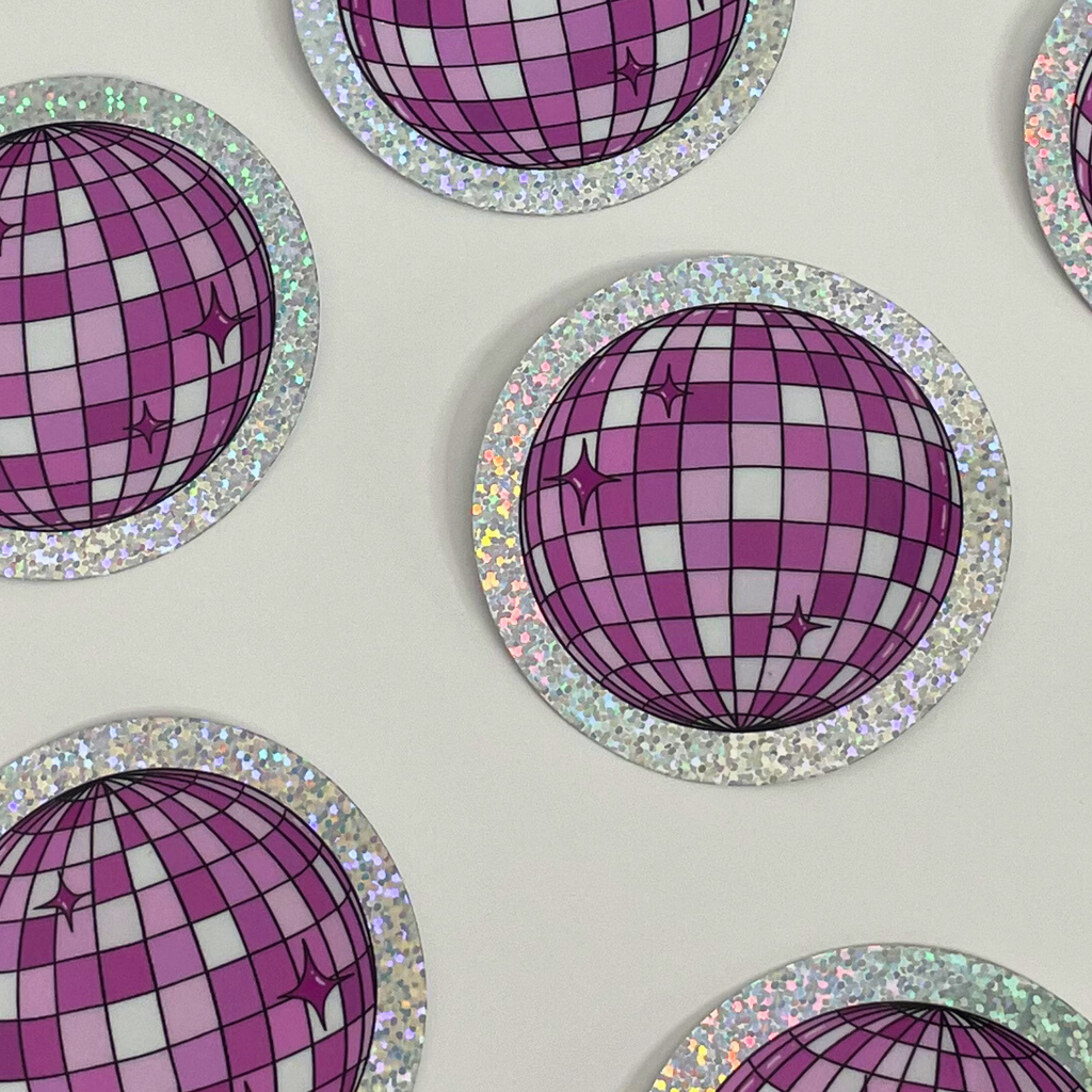 Disco Ball Sticker