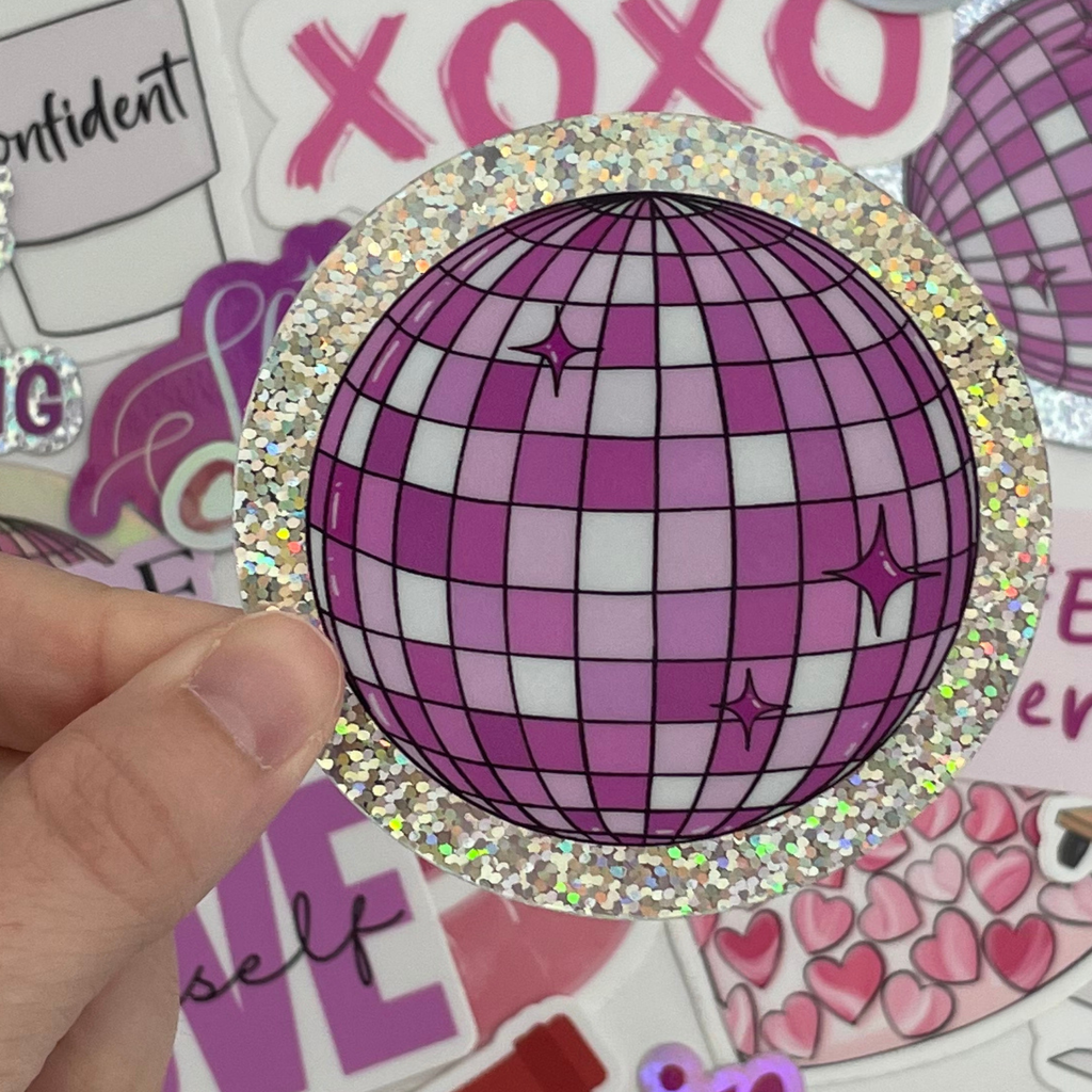 Disco Ball Sticker