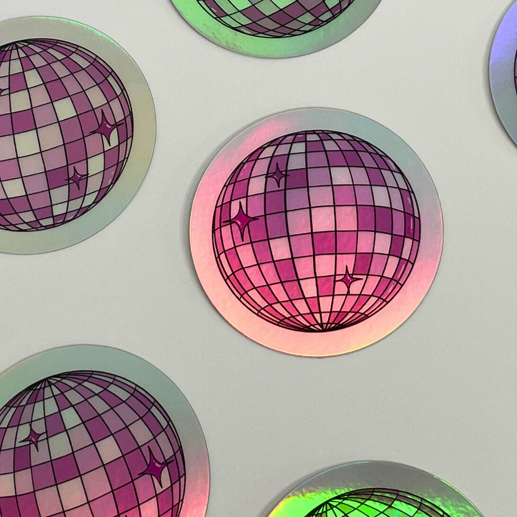 Disco Ball Sticker