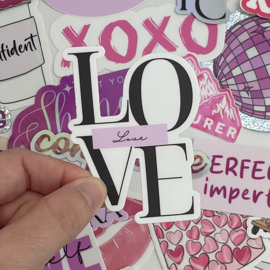 Elegant Love Sticker