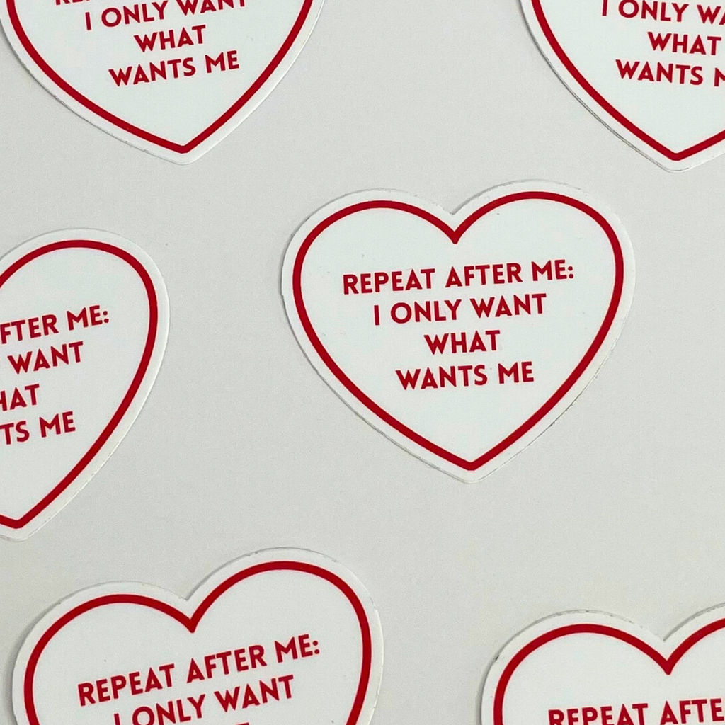 Heartfelt Affirmation Sticker