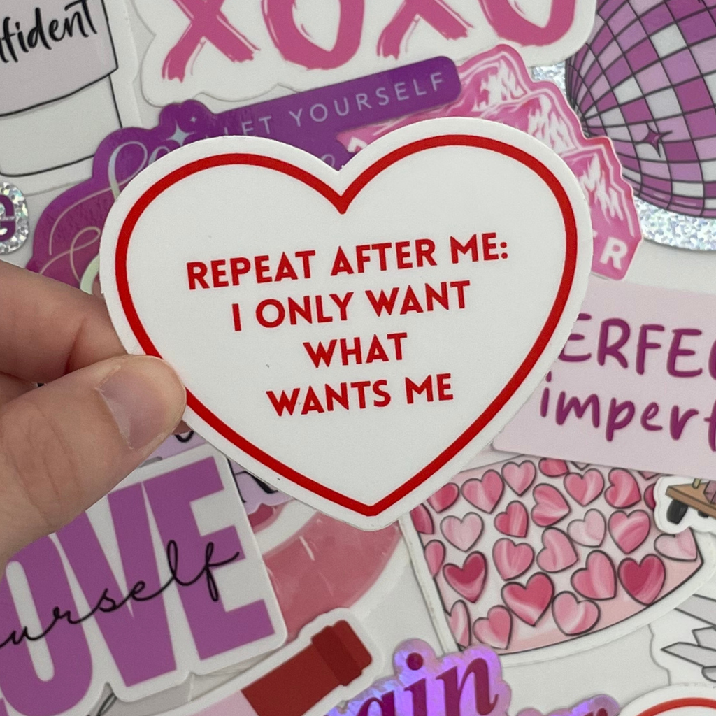 Heartfelt Affirmation Sticker