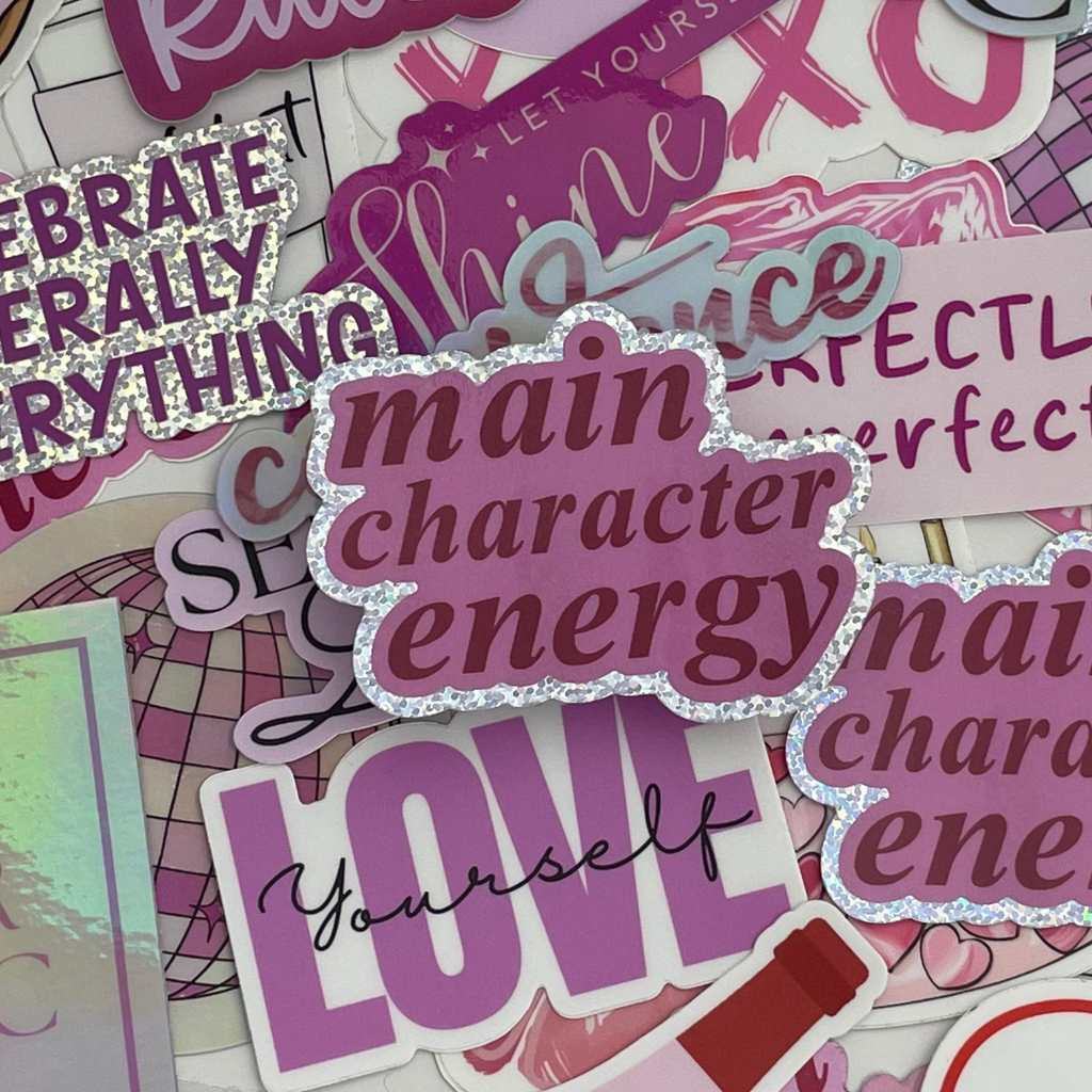 Main Character Energy Sticker