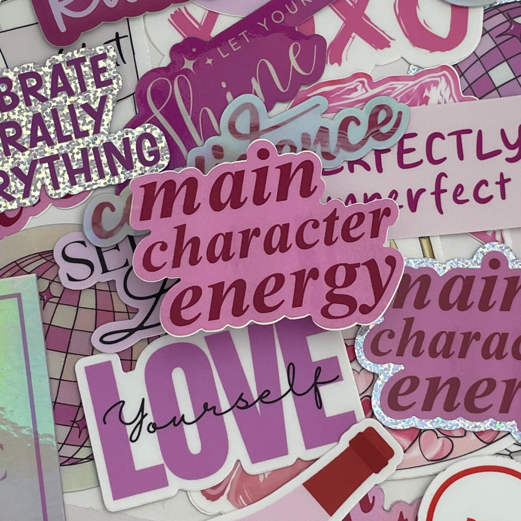 Main Character Energy Sticker