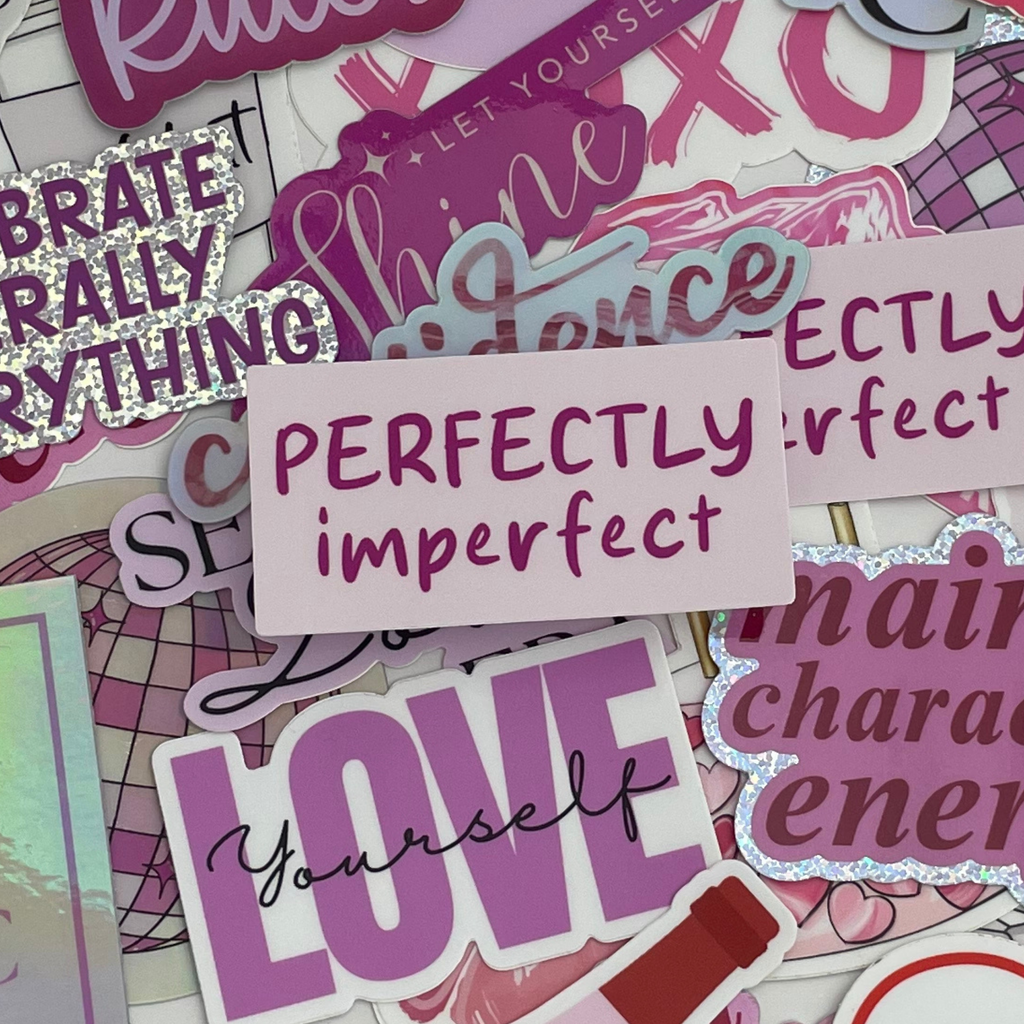 Perfectly Imperfect Sticker