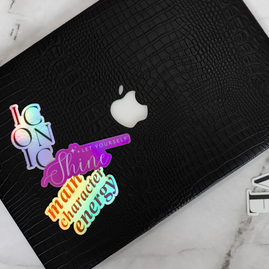 Let Yourself Shine Holographic Sticker