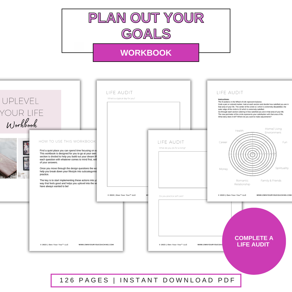 Digital Uplevel Your Life Workbook